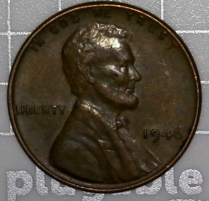 1946-P-Lincoln-Wheat-Cent-With-Nice-Reverse-Lamination-CRH-Find
